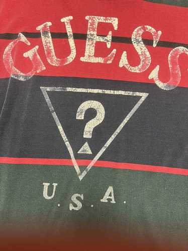 Guess × Vintage Vintage Guess Striped Tshirt