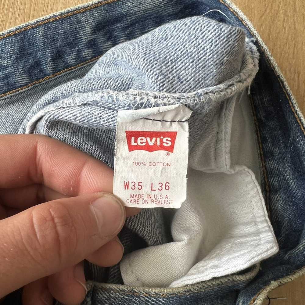 Levi's Levi's Vintage 501s Made in USA 34/32 Late… - image 10