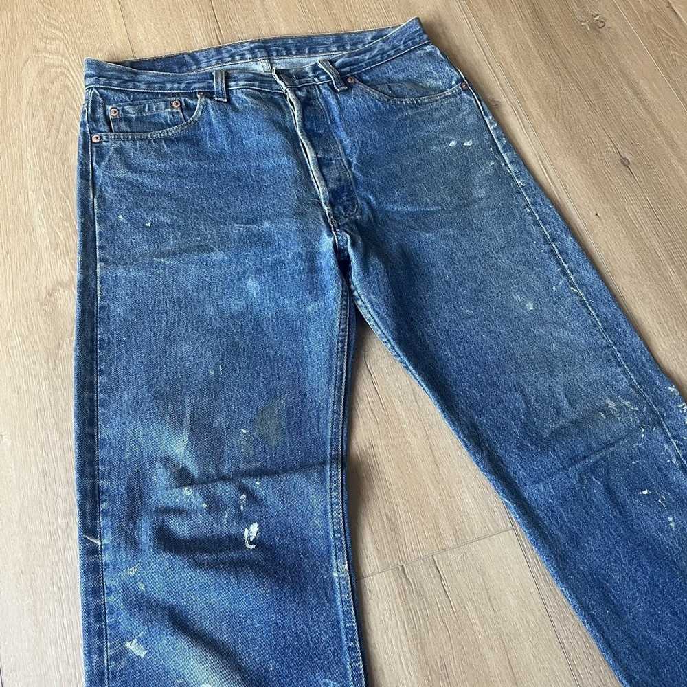 Levi's Levi's Vintage 501s Made in USA 34/32 Late… - image 3
