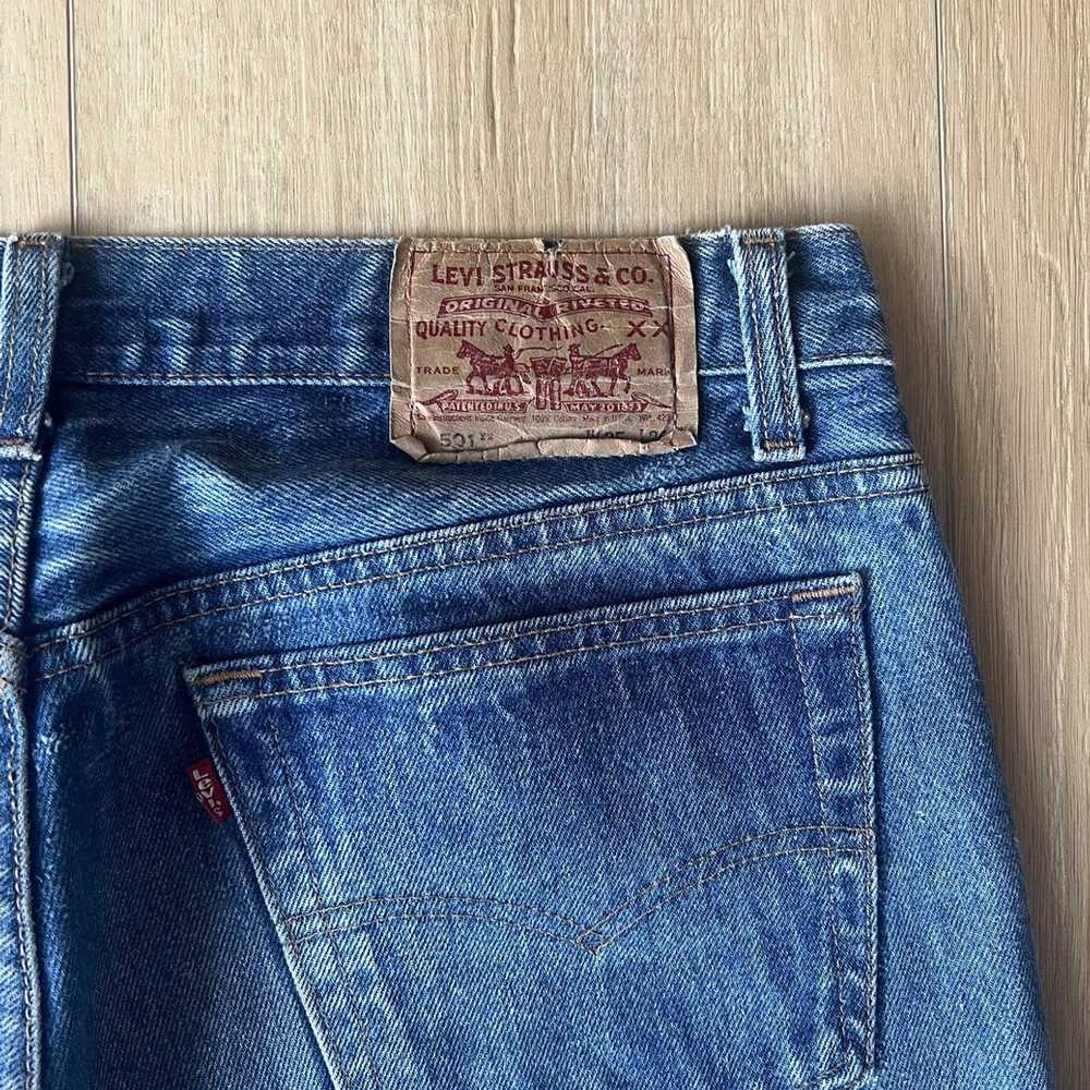 Levi's Levi's Vintage 501s Made in USA 34/32 Late… - image 7