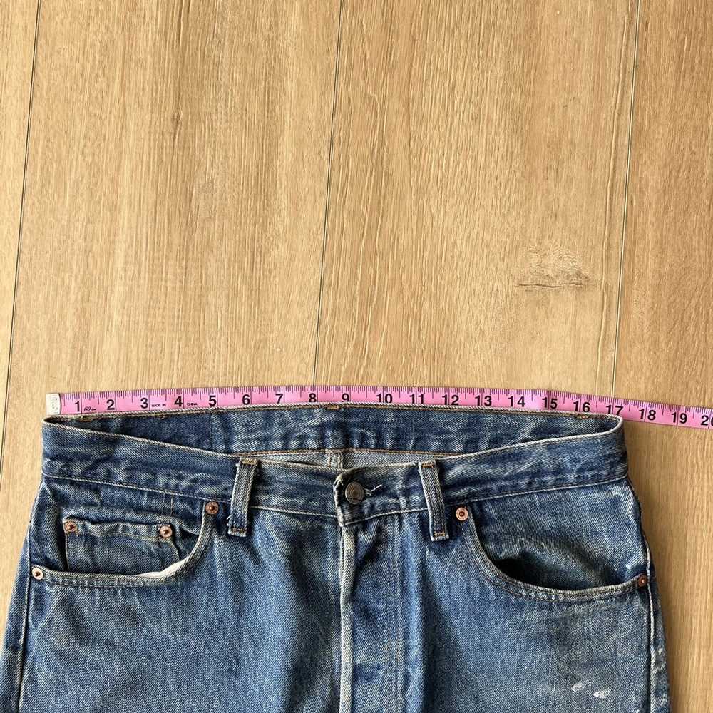 Levi's Levi's Vintage 501s Made in USA 34/32 Late… - image 8