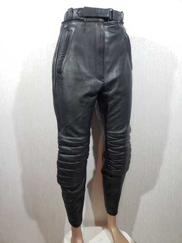 Biker Jeans × Designer Gorgeous black leather bike