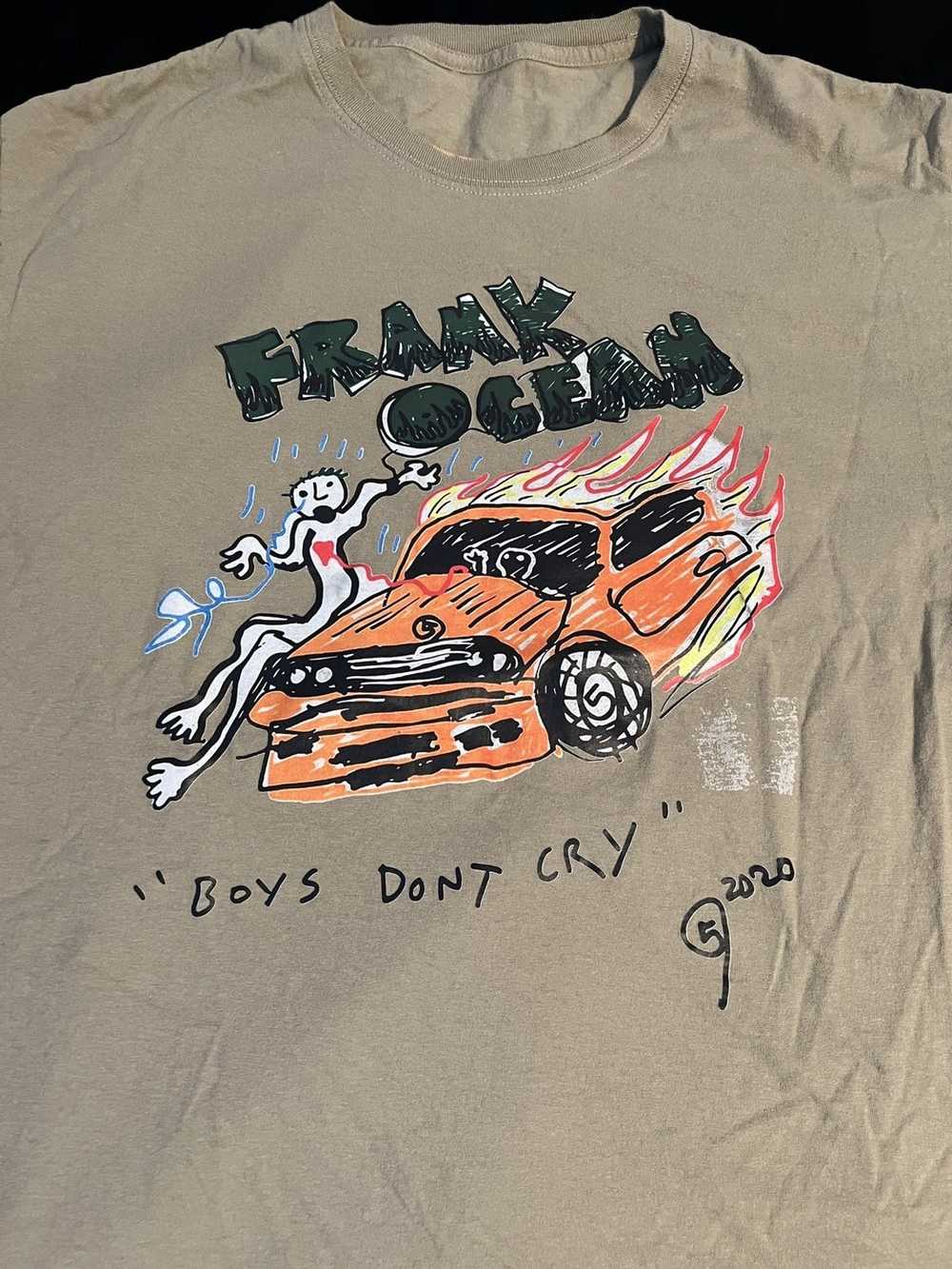 Custom Frank Ocean boys don’t cry T shirt - image 2