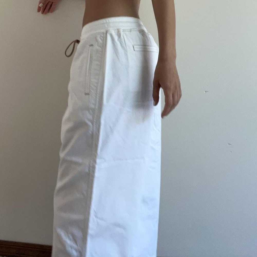 Streetwear × Vintage White Y2K Cargo Utility Pants - image 4
