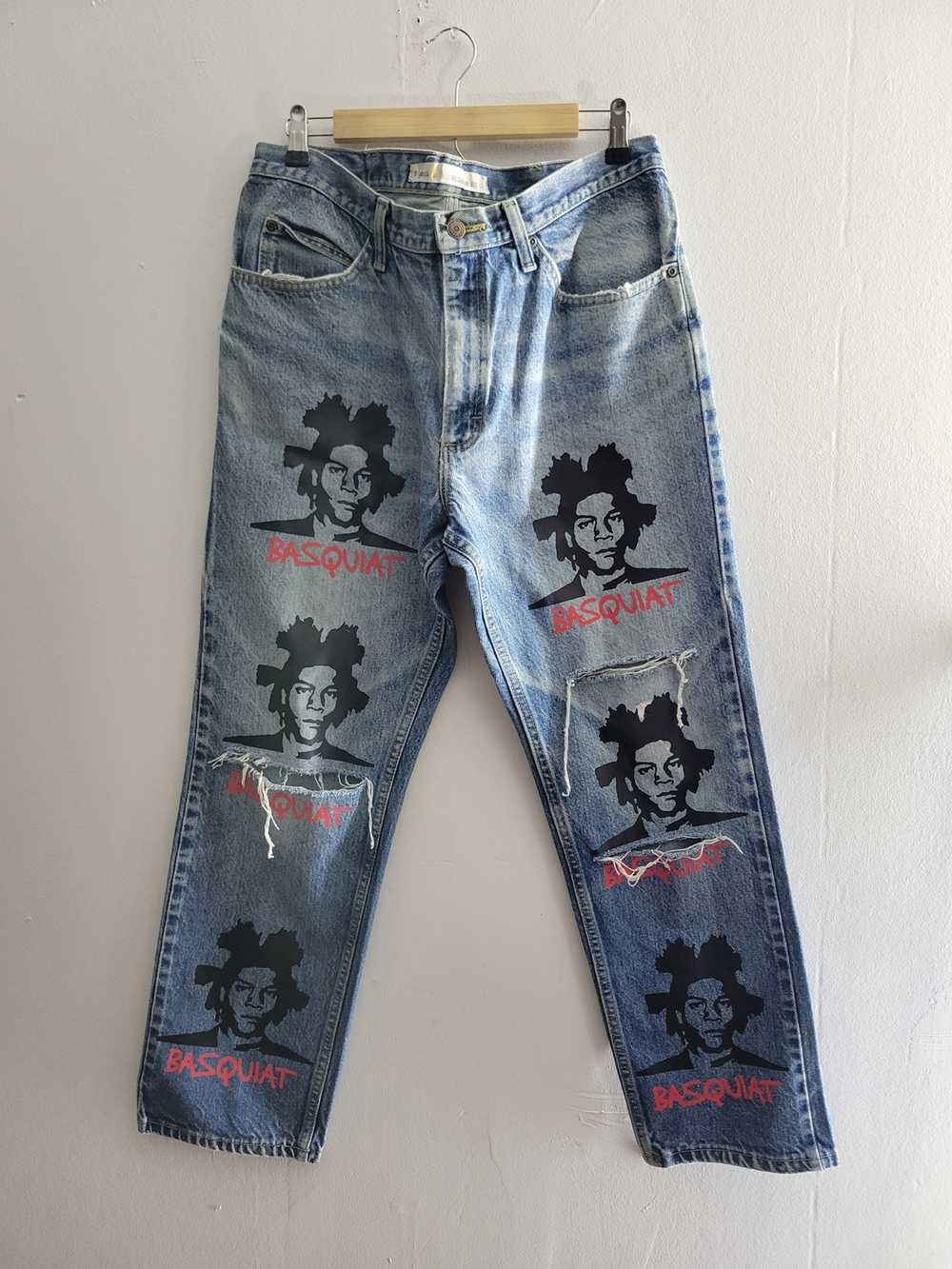 Art × Jean Michel Basquiat × Vintage Vintage Cust… - image 1