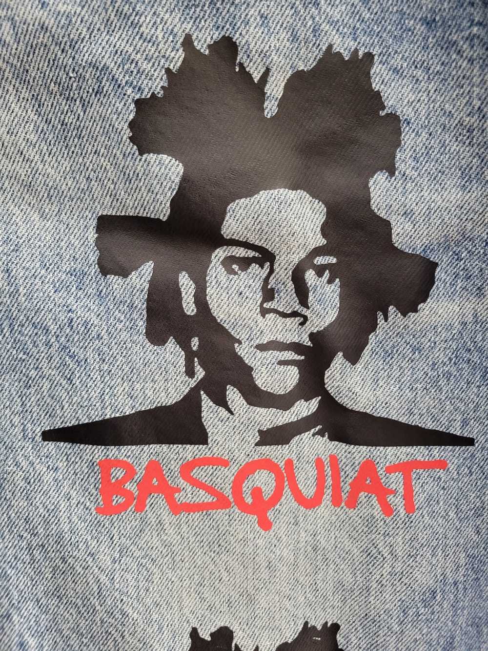 Art × Jean Michel Basquiat × Vintage Vintage Cust… - image 3