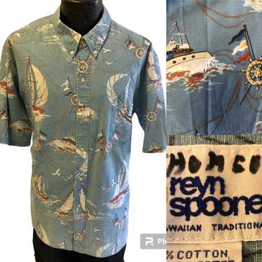 Reyn Spooner 80's Reyn Spooner REVERSE PRINT Nauti