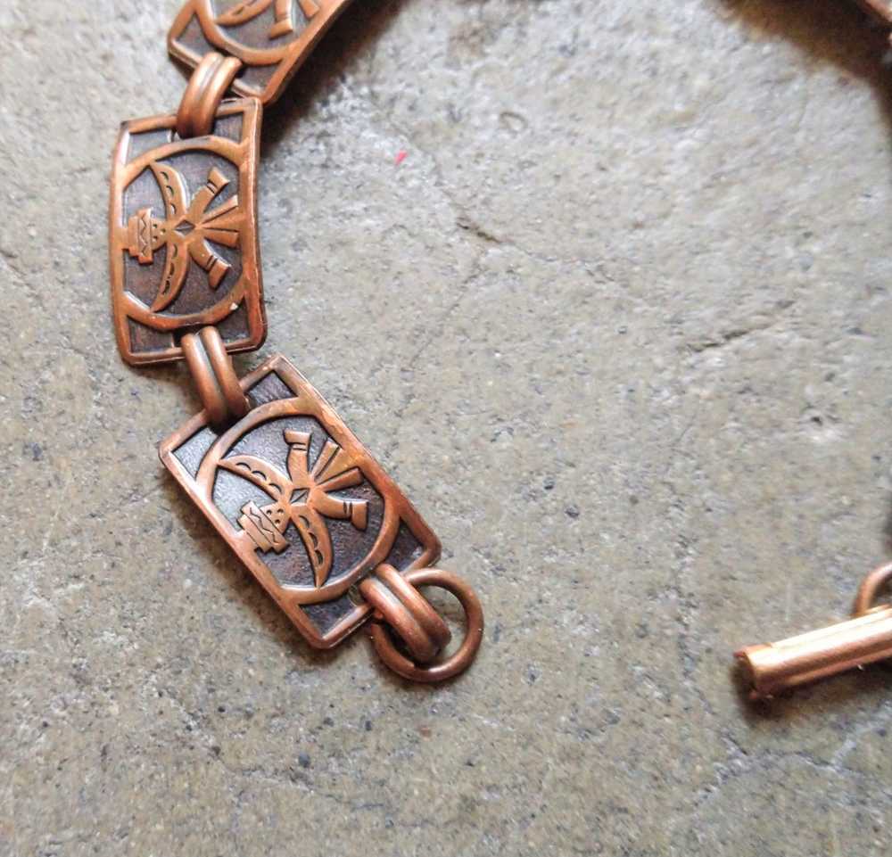 Jewelry × Streetwear × Vintage Vintage Copper Bra… - image 3