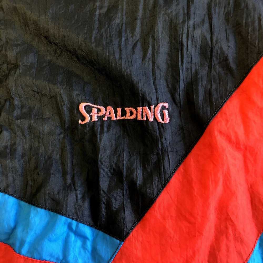 Spalding 90's Spalding COLOR BLOCK nylon CHEVRON … - image 3