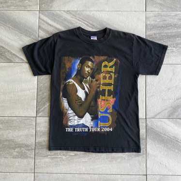 Streetwear 2004 The Truth Tour Usher Kanye West T… - image 1