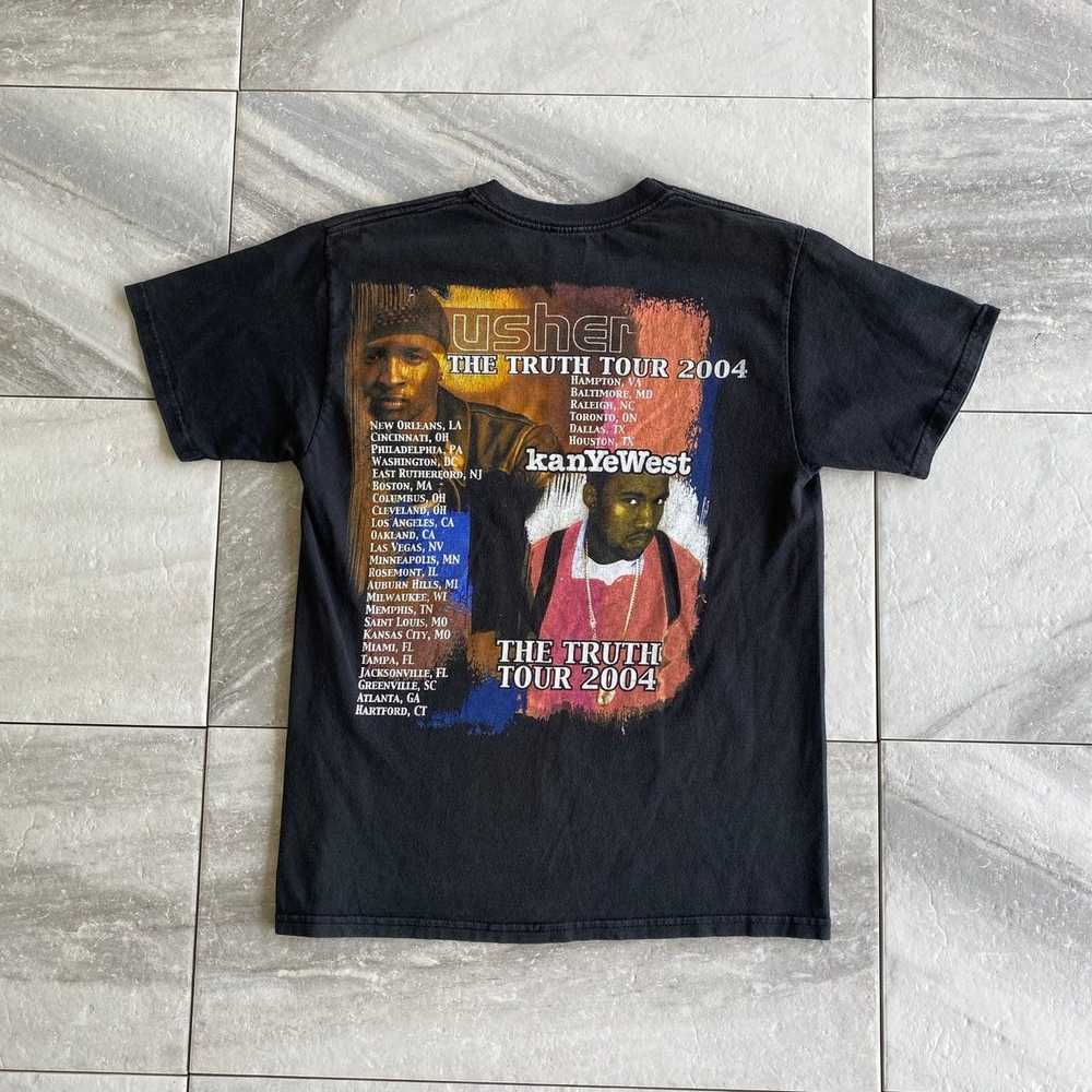 Streetwear 2004 The Truth Tour Usher Kanye West T… - image 2