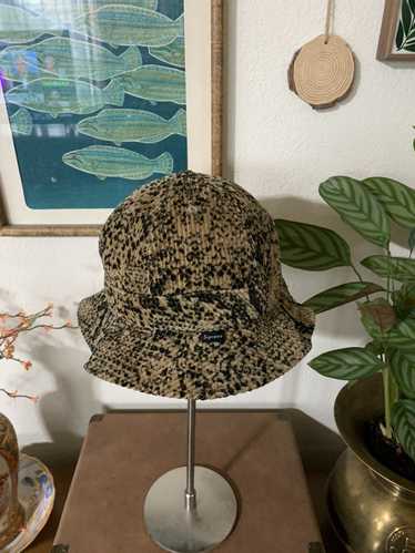 Supreme Animal print Cotton corduroy Bucket hat