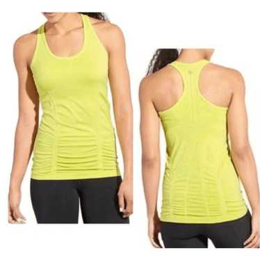 Athleta Athleta Fastest Track Racerback Neon Yell… - image 1