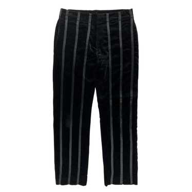 Undercover AW02 Striped Velour Pants - image 1