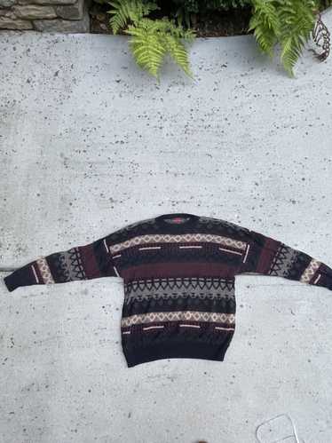 Vintage Vintage Knitted Multicolor Sweater