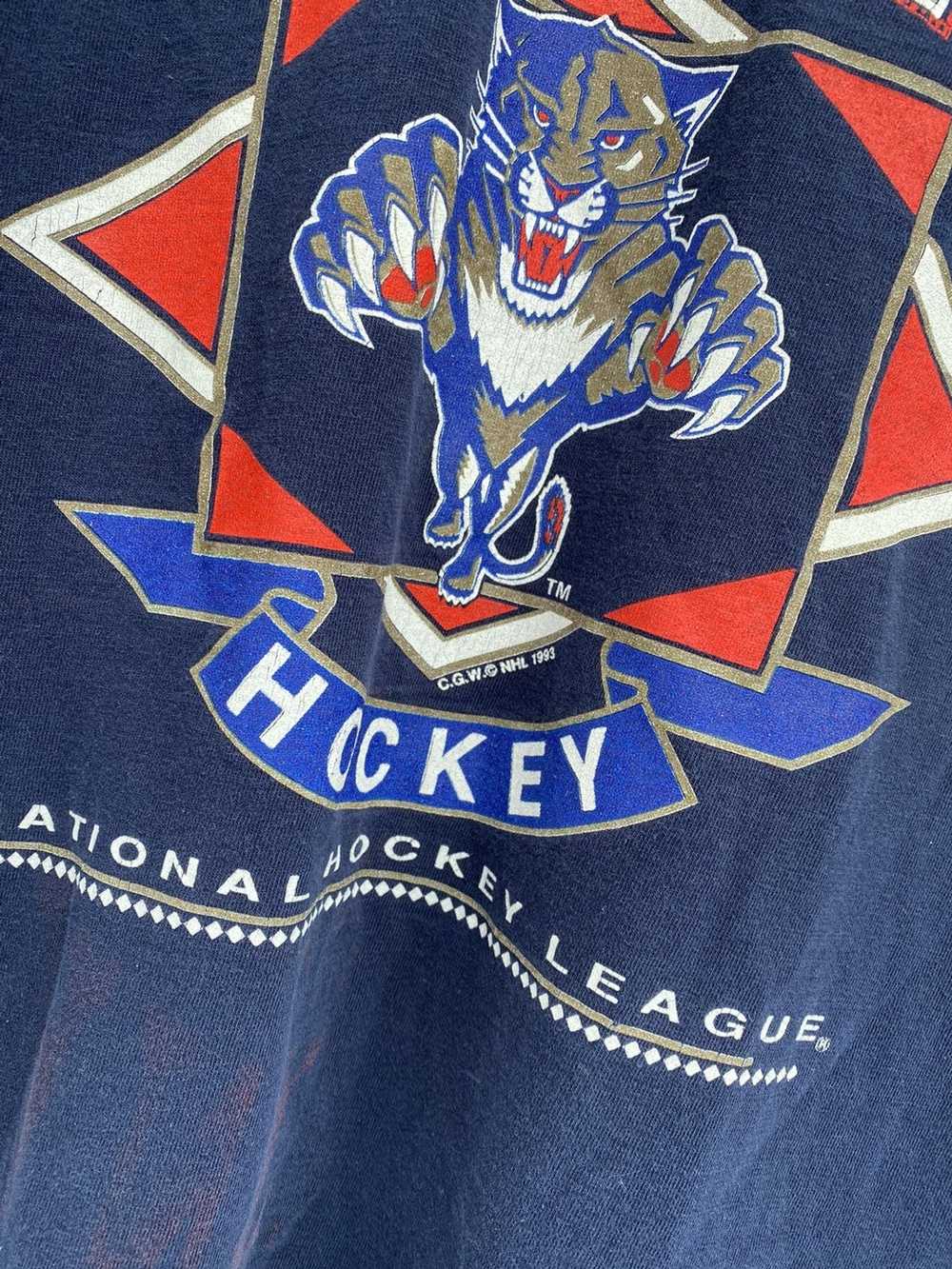 NHL × Vintage Florida Panthers NHL Hockey 1993 Te… - image 3