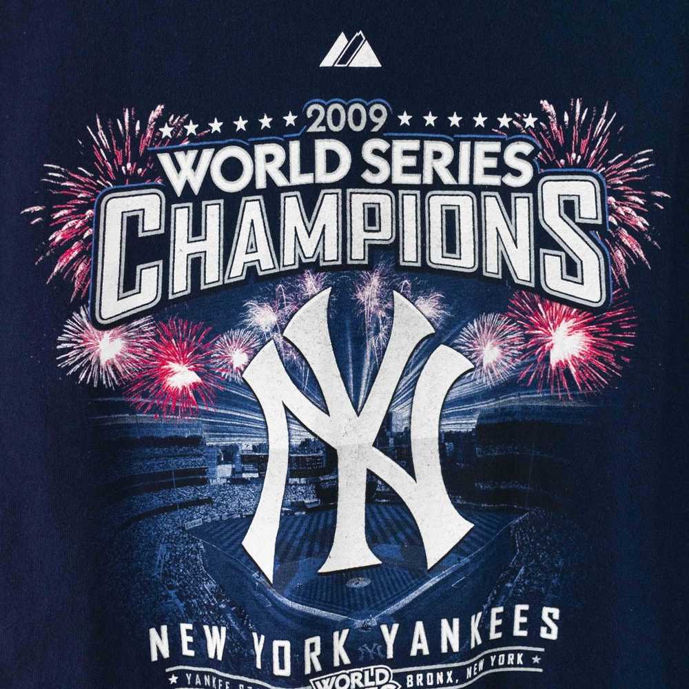 Navy Blue New York Yankees 2009 World Series New Era Elite Hoodie M