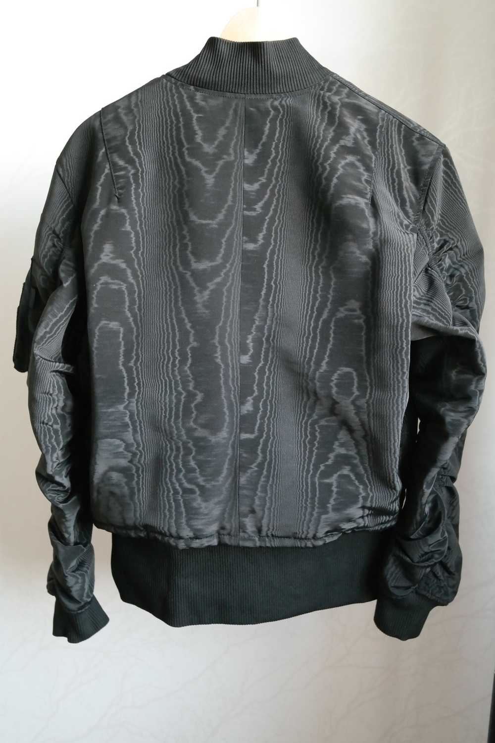 Givenchy Givenchy SS18 Black Trompe L'Oeil Bomber… - image 2