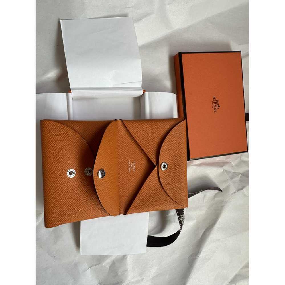 Hermès Leather wallet - image 4