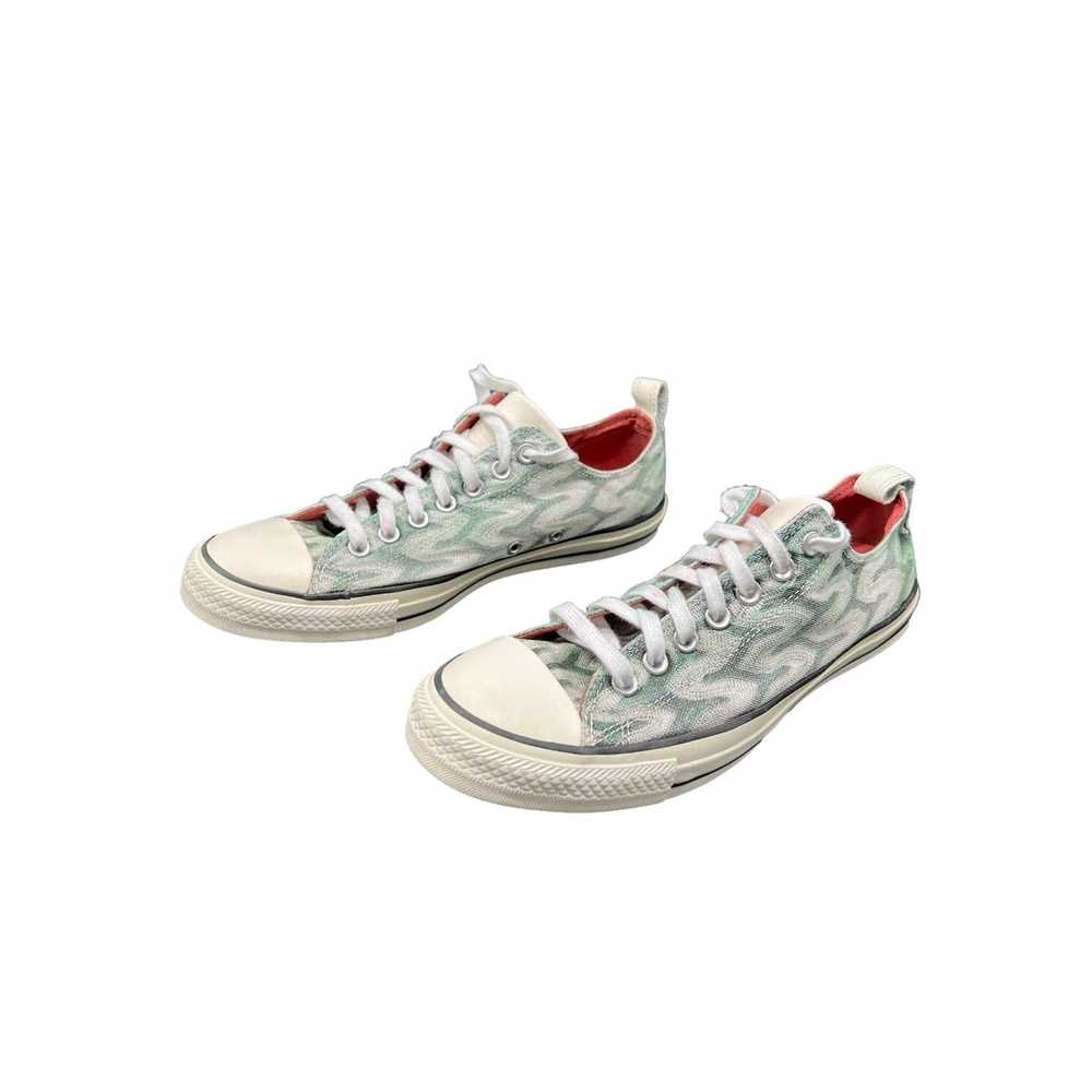 Converse Converse Chucks Shoes w/ Green & White S… - image 2