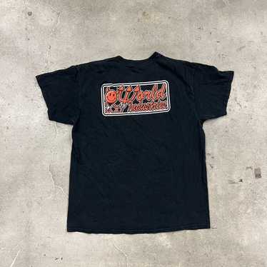Skateboard Print T-shirt, World Industries Shirt
