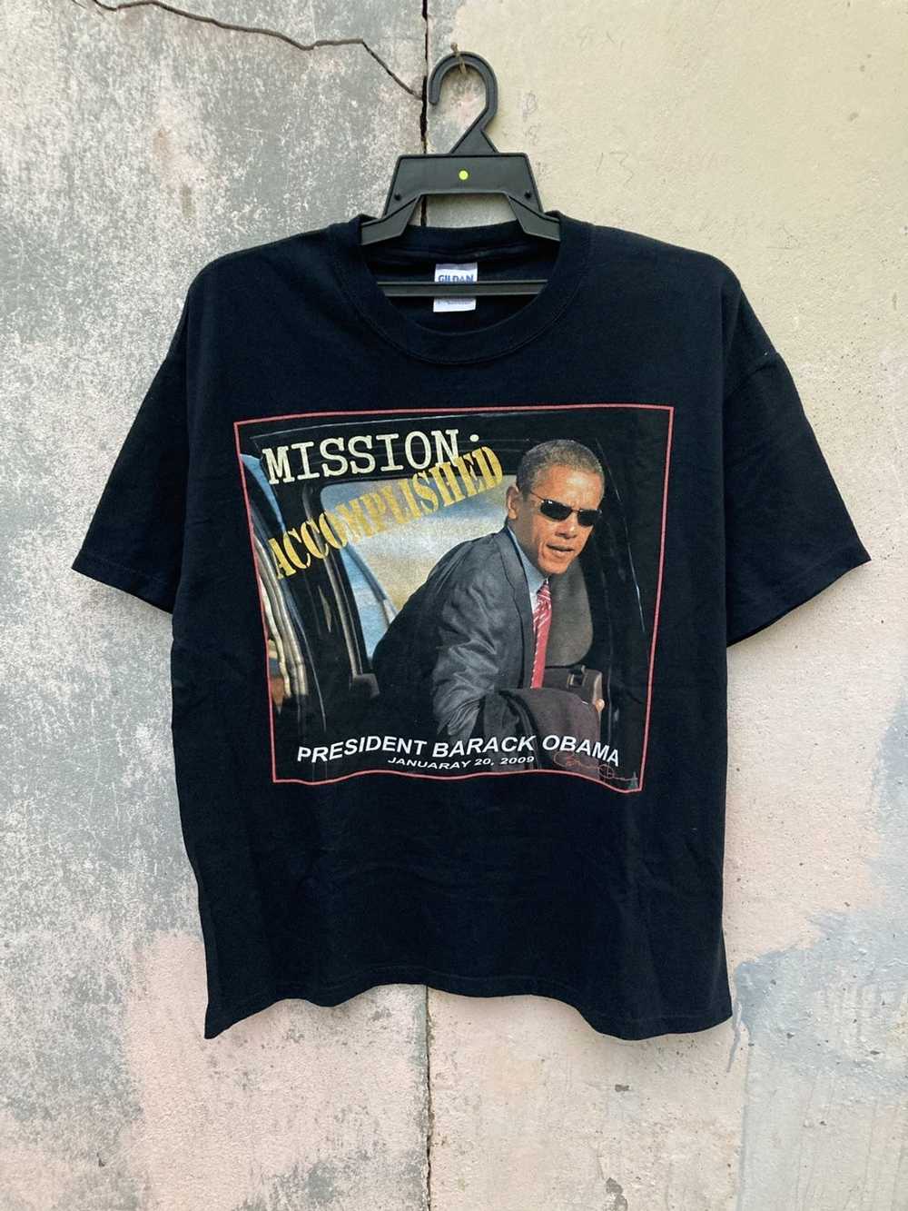 Obama × Rap Tees Barack Obama Mission Accomplishe… - image 1