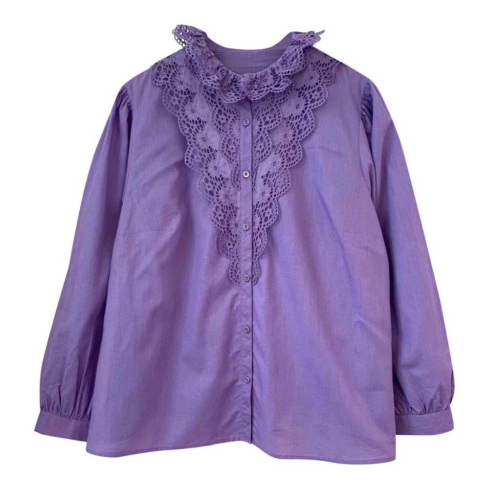 Austrian blouse - Austrian cotton blouse in paste… - image 1