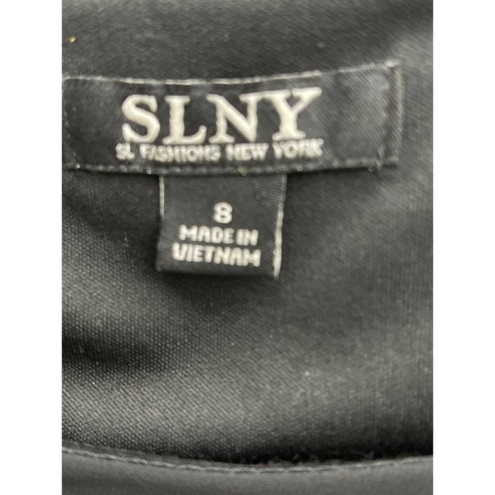 Other SLNY Metallic Trim Capelet Sheath Dress Siz… - image 12