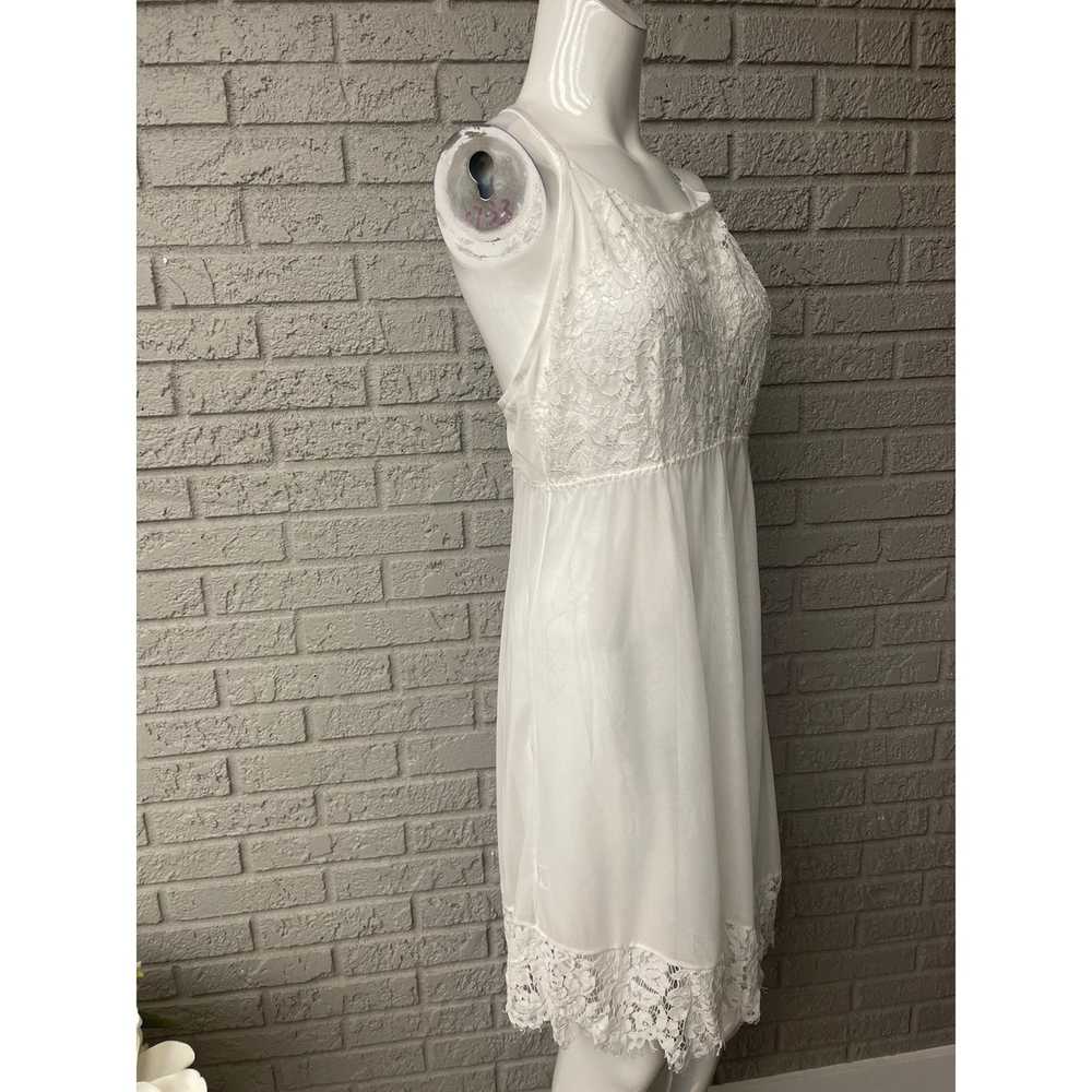 Other White Mesh / Lace Lingerie Dress Size 1XL - image 2