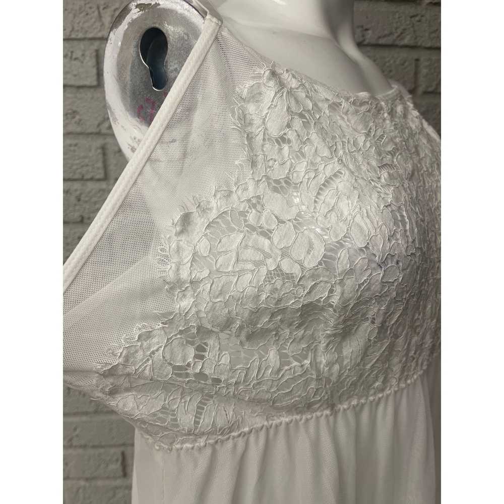 Other White Mesh / Lace Lingerie Dress Size 1XL - image 6