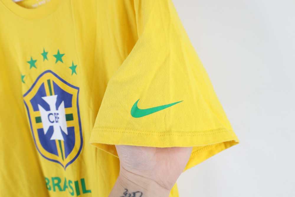 Nike × Vintage Nike Out Brasil Soccer Futbol Worl… - image 5