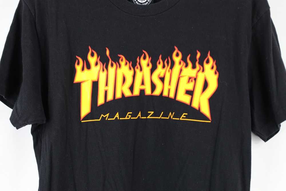 Thrasher × Vintage Vintage Thrasher Magazine Fire… - image 4