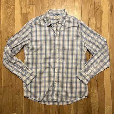 Faherty Faherty Button Down Large Blue White Pink 