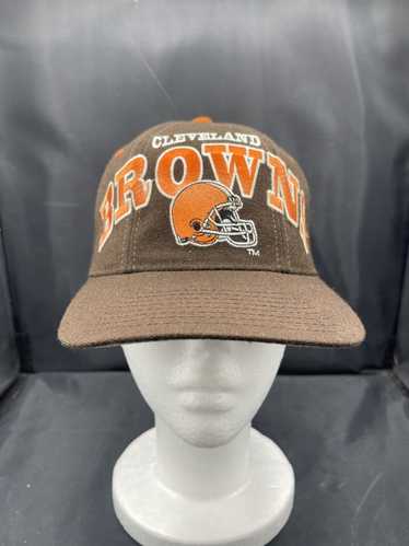 Cleveland Browns Vintage NFL 20% Wool 3-D Script Cap By Amer. Needle –  Jeff's Vintage Treasure