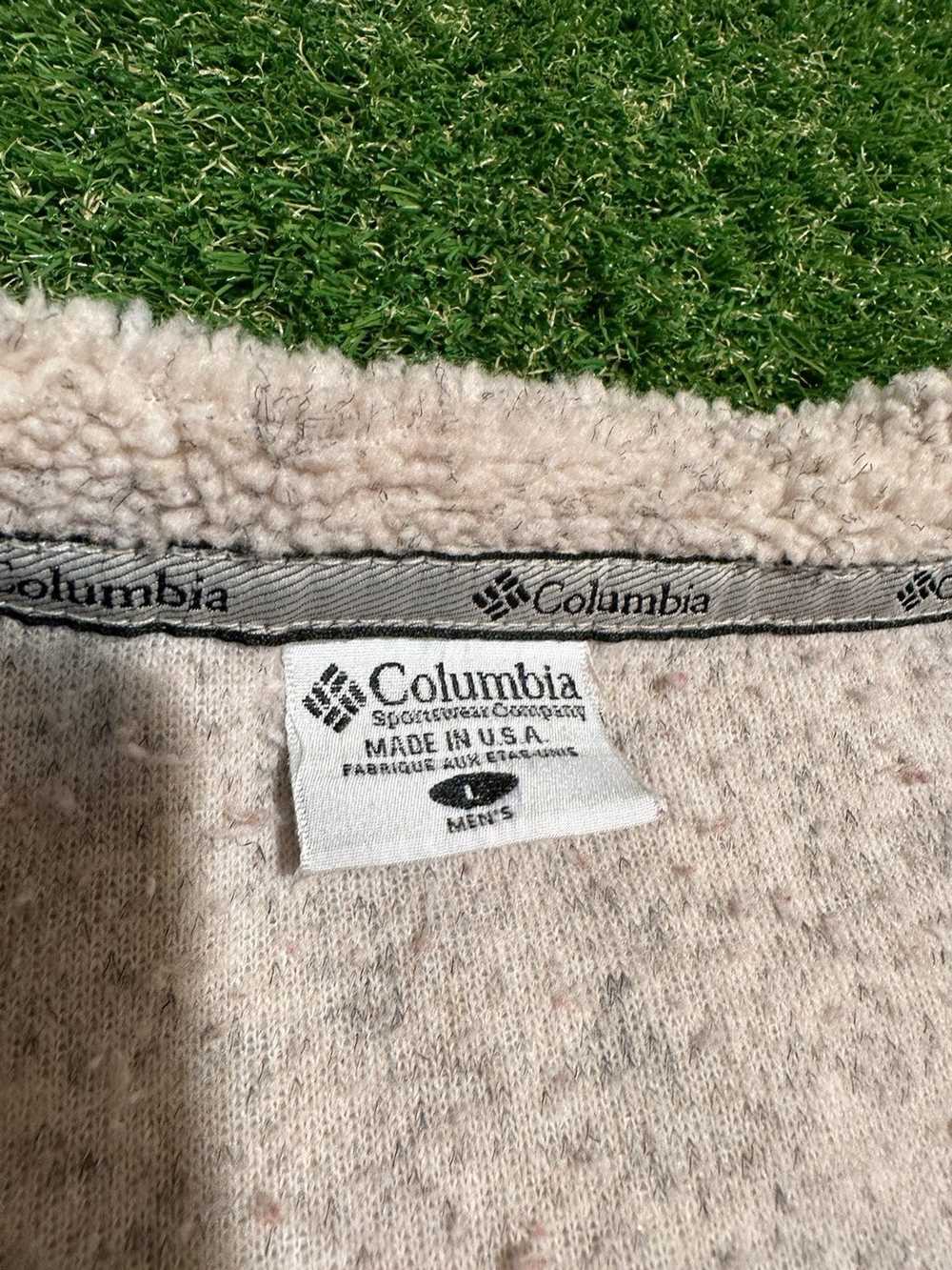 Columbia × Vintage Vintage Columbia Half Zip Quar… - image 3