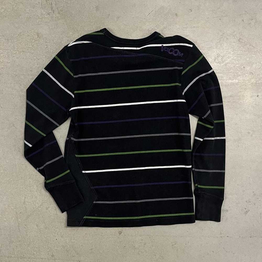 Volcom Vintage y2k thermal long sleeve striped sh… - image 7