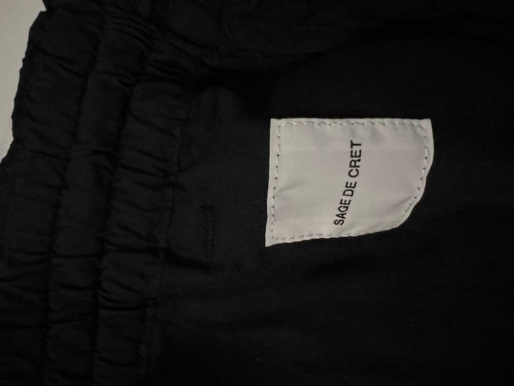 Sage De Cret Sage De Cret Black Cargo Pants - image 4