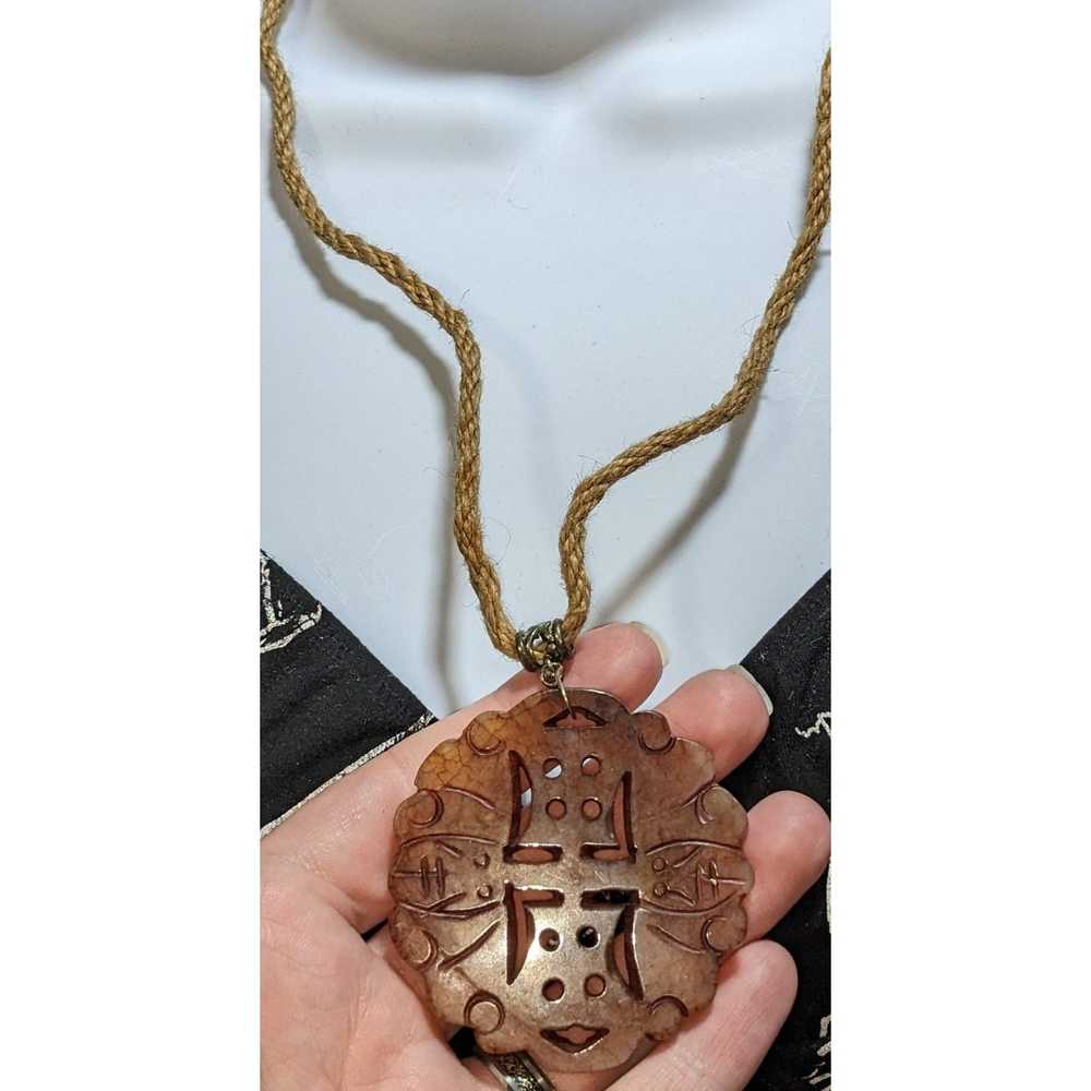 Other Hand Carved Stone Amulet - image 6