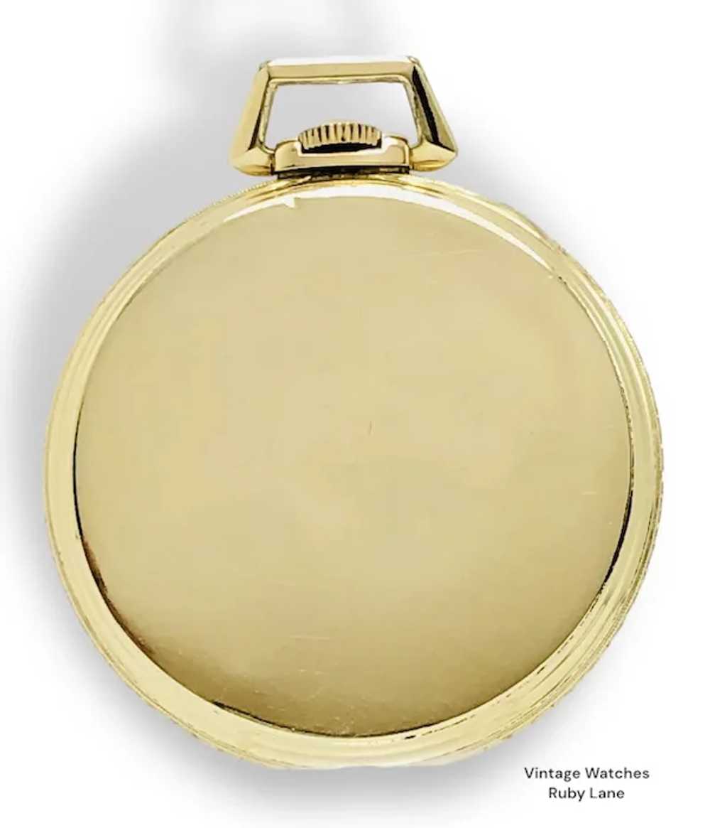 1938 Hamilton Morris 917 10s Pocket Watch - image 6