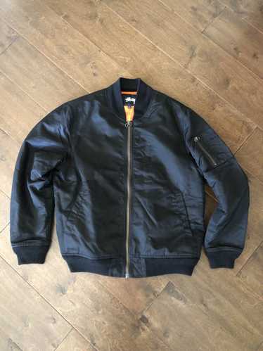 Stussy Black Stussy Bomber Jacket