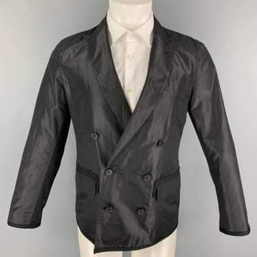 Lanvin Black Mixed Fabrics Sport Coat