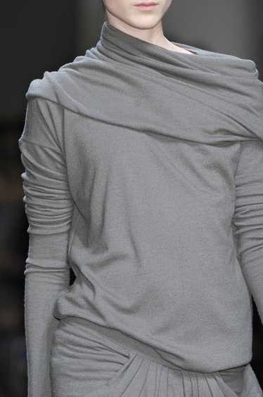 Haider Ackermann fw09 drape neck felted sweater