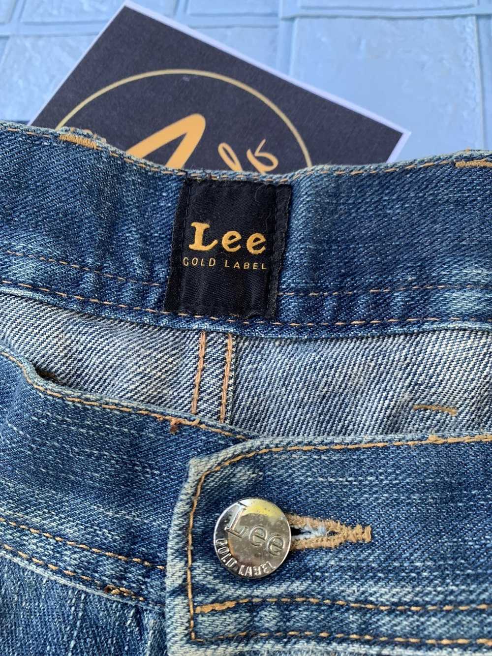 Distressed Denim × Lee × Vintage Vintage Lee Gold… - image 7