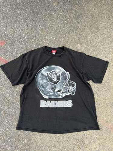 Mister Badge NFL Vintage Bomber Jas Los Angeles Raiders 90s - We Love  Sports Shirts