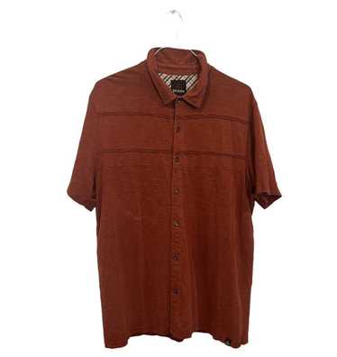 Prana Prana Shirt Mens X-Large Burnt Orange Short 