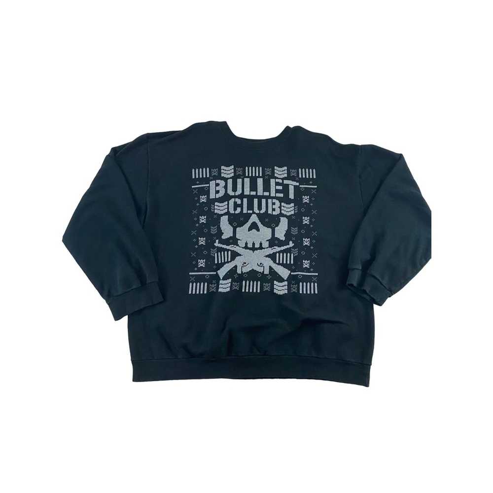 Anvil Anvil Bullet Club Black Graphic Men's Sweater -… - Gem