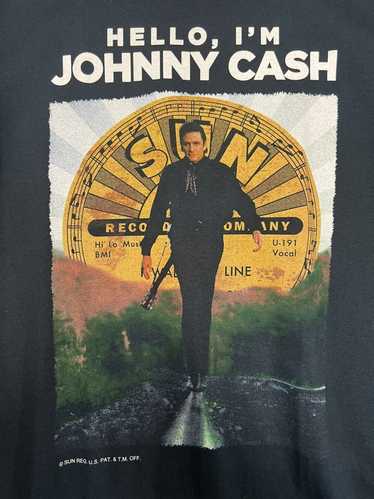 Vintage Johnny Cash Hello, I’m Johnny Cash Tshirt