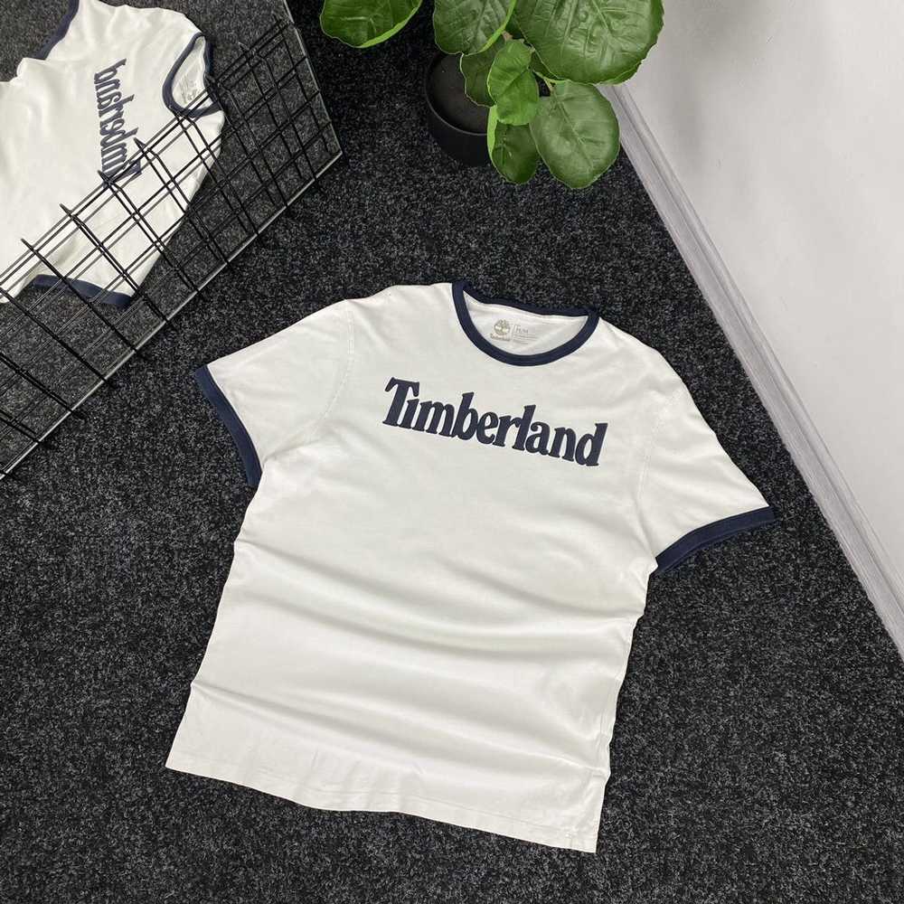 Streetwear × Timberland × Vintage Mans T-shirt Ti… - image 1