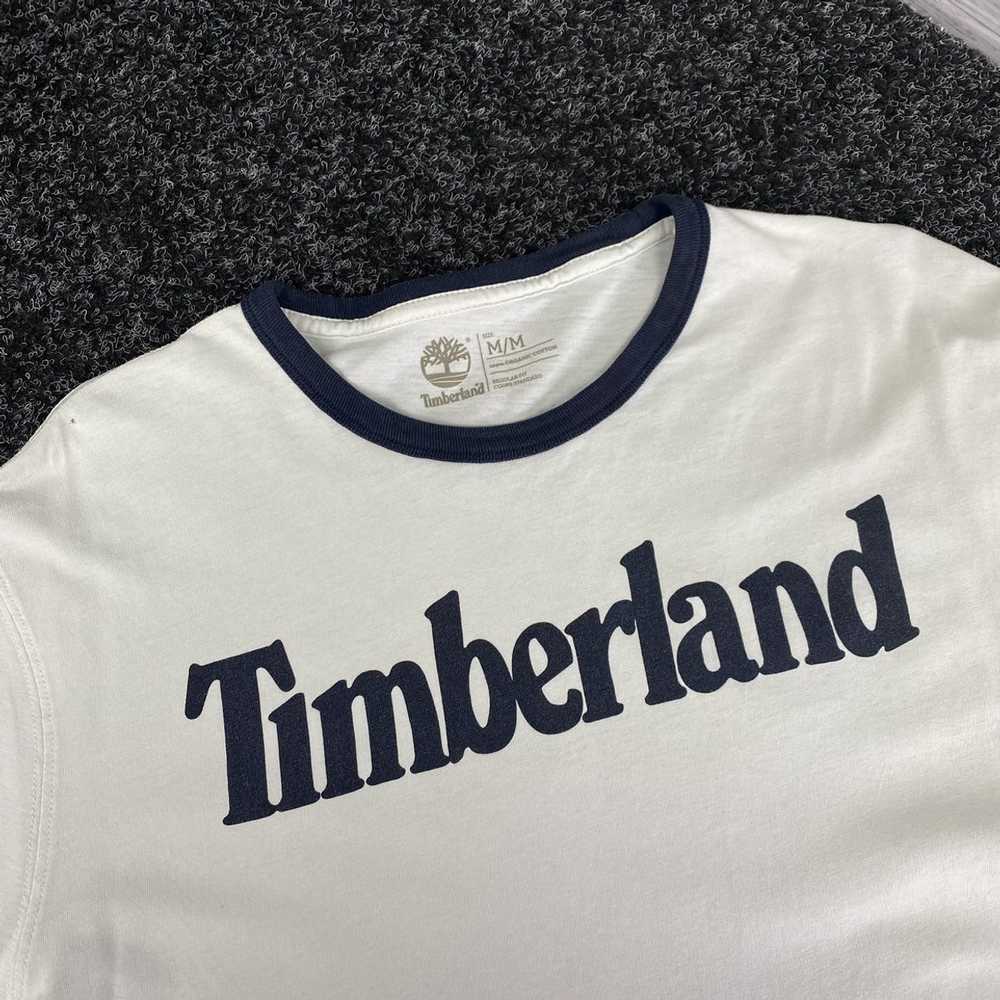 Streetwear × Timberland × Vintage Mans T-shirt Ti… - image 2