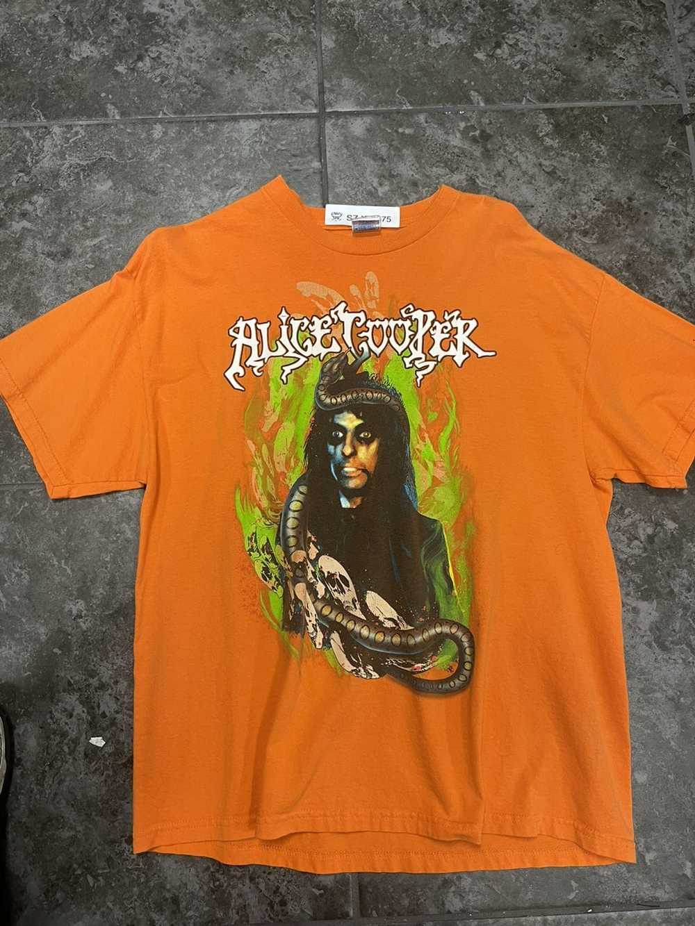 Vintage Alice Cooper Halloween 05 Tour Tshirt - image 2